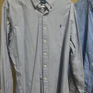 Ralph Lauren Blue Casual Button Down Shirt